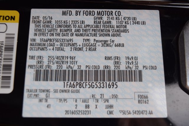 2016 Ford Mustang GT Premium