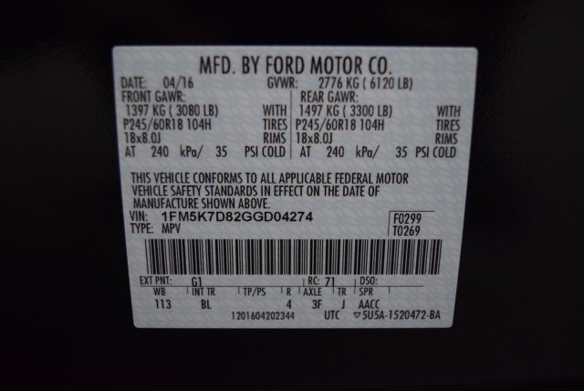 2016 Ford Explorer XLT