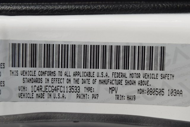 2015 Jeep Grand Cherokee High Altitude