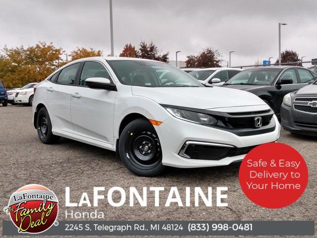 New 21 Honda Civic Lx 4dr Sedan For Sale In Dearborn Mi 2hgfc2f69mh