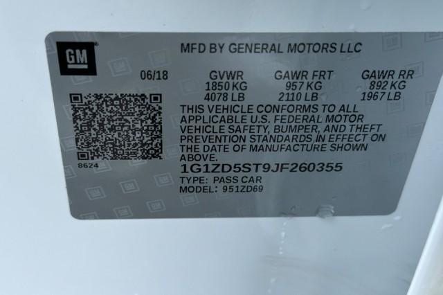 2018 Chevrolet Malibu LT