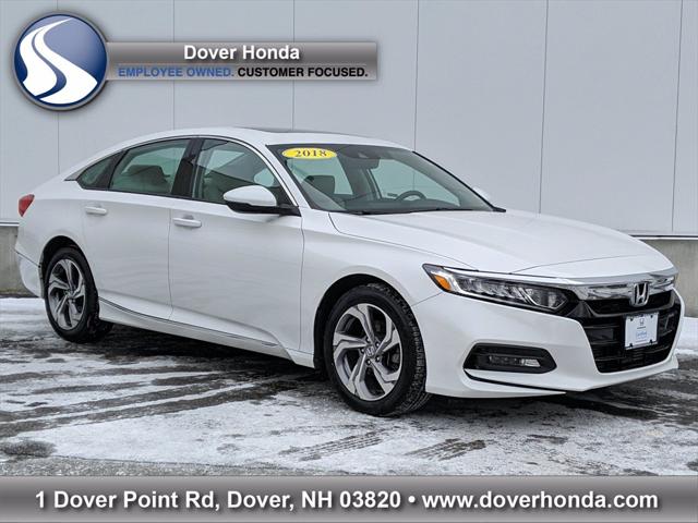 2018 Honda Accord EX-L for sale in Dover, NH