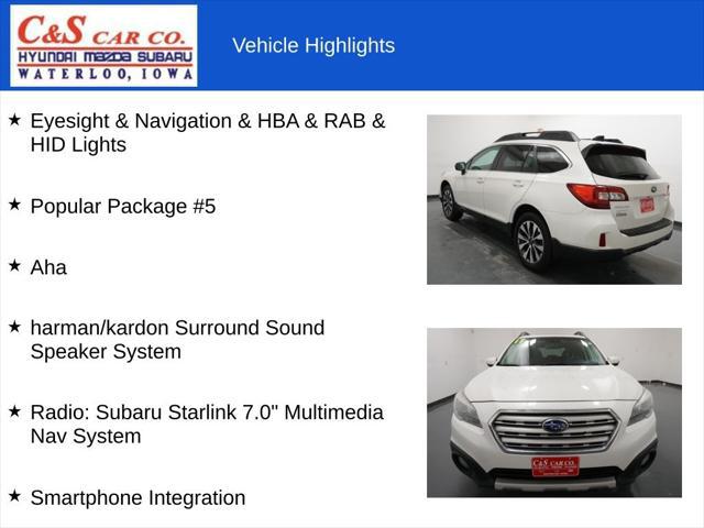 2017 Subaru Outback 2.5i Limited