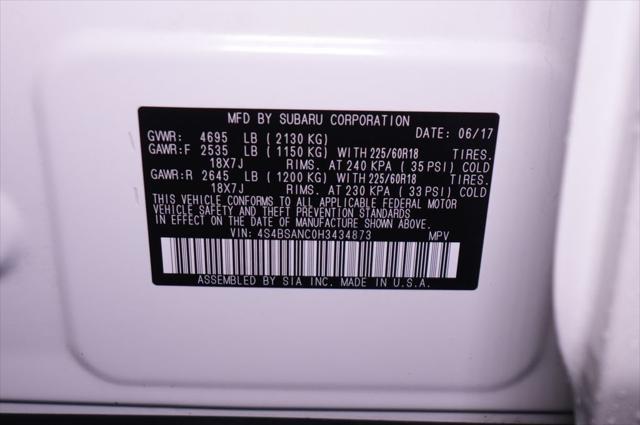 2017 Subaru Outback 2.5i Limited