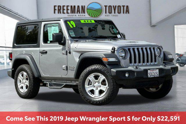 2019 Jeep Wrangler Sport S 4x4 for sale in Santa Rosa, CA