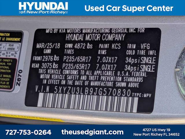 2018 Hyundai Santa Fe Sport 2.4L