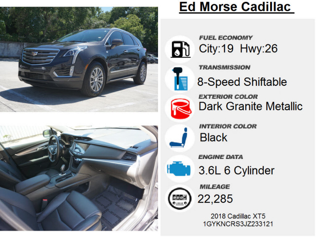2018 Cadillac XT5 Luxury