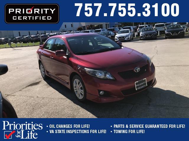 Used 09 Toyota Corolla S For Sale In Newport News Va 1nxbu40e09z0571