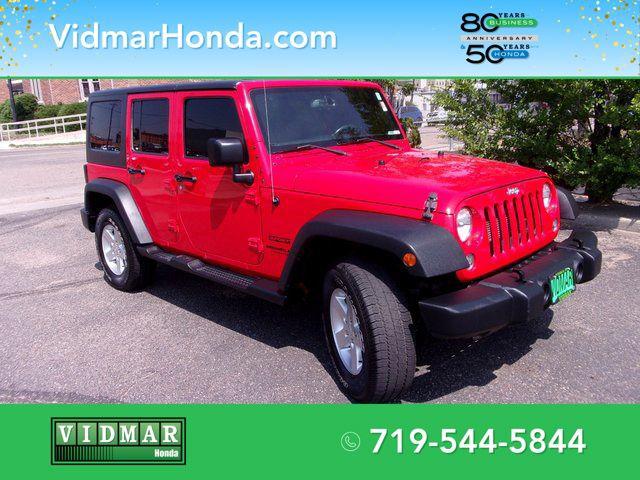 2016 Jeep Wrangler Unlimited Sport for sale in Pueblo, CO