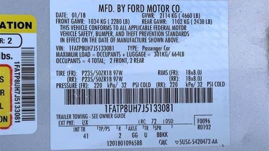 2018 Ford Mustang EcoBoost Premium