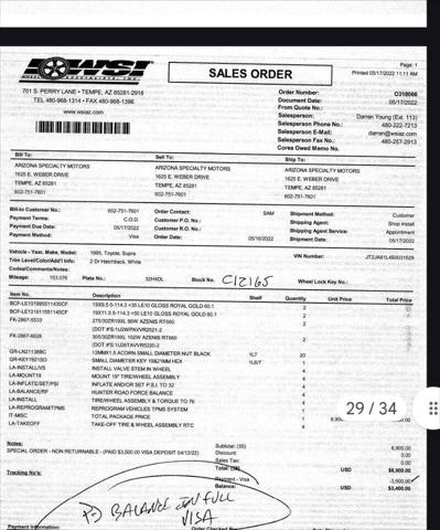 1995 Toyota Supra Base 2dr Hatchback