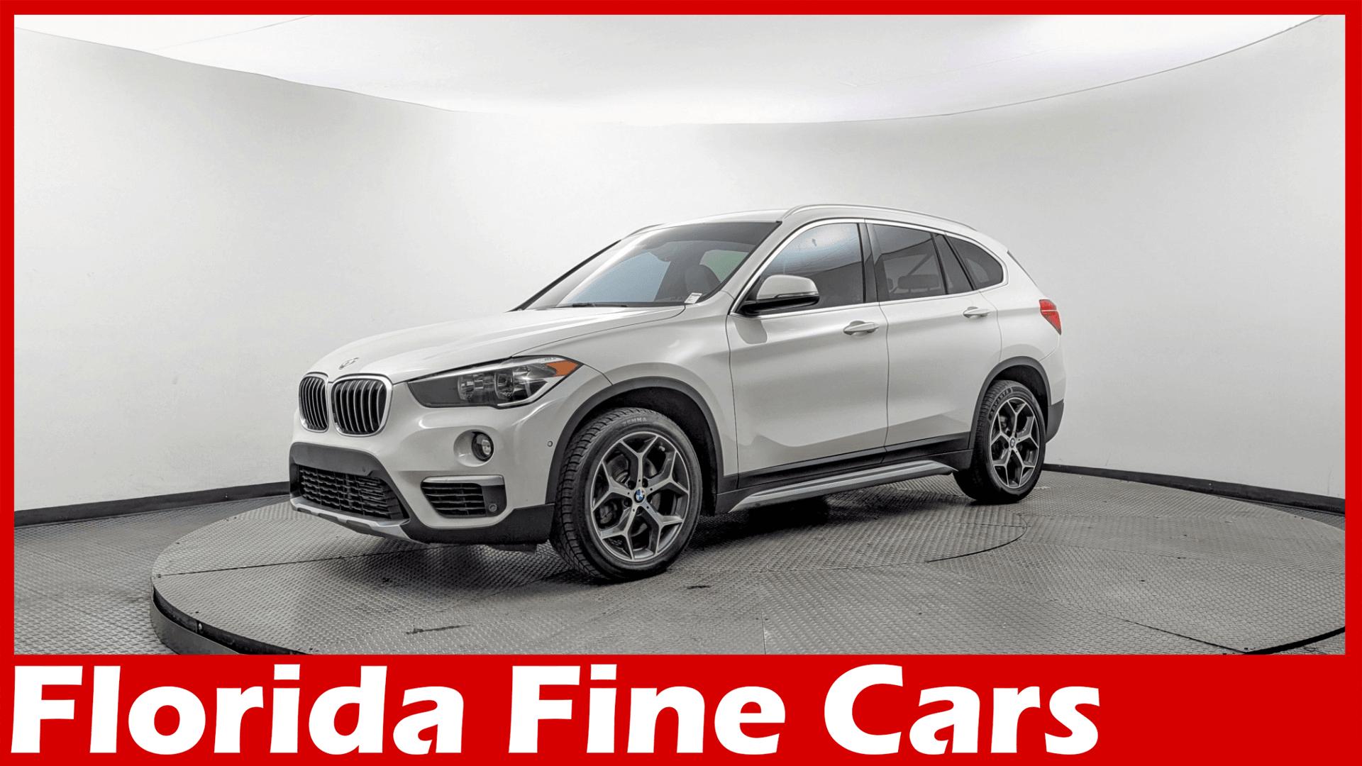 Alpine White 2018 BMW X1 sDrive28i FWD SUV / Crossover Front-Wheel Drive Manual