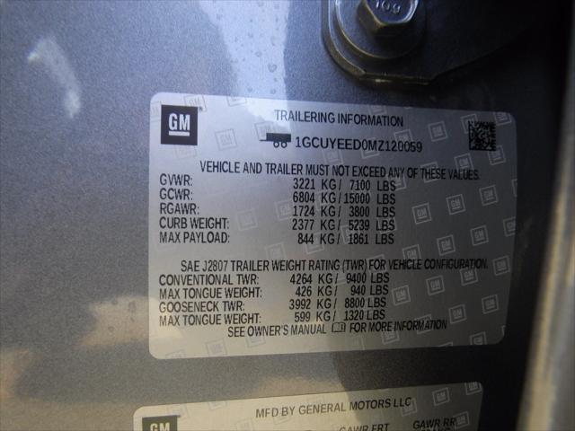 Used 2021 Chevrolet Silverado 1500 For Sale in Pikeville, KY