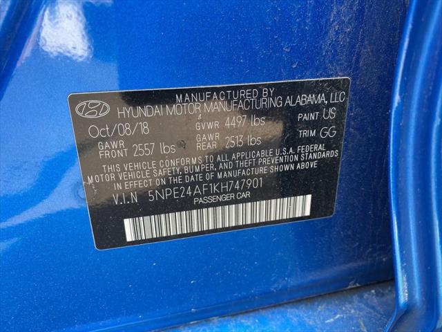 2019 Hyundai Sonata SE