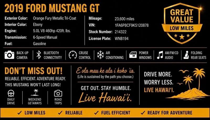 2019 Ford Mustang GT