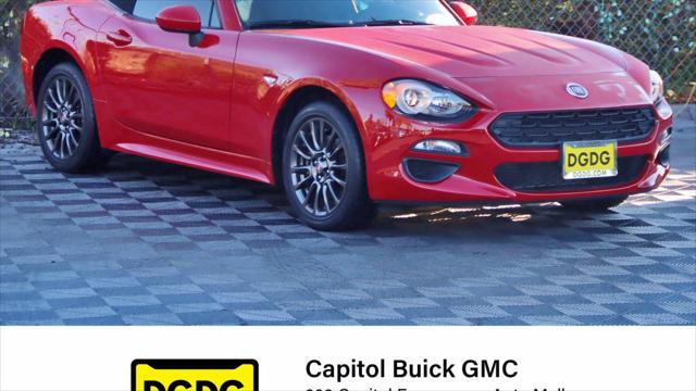 Used 17 Fiat 124 Spider Classica For Sale In San Jose Ca Jc1nfaek1h