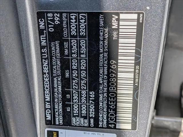 2018 Mercedes-Benz GLS GLS 450 4MATIC