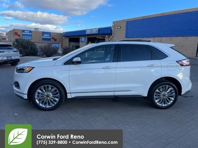 ford edge 2022 white