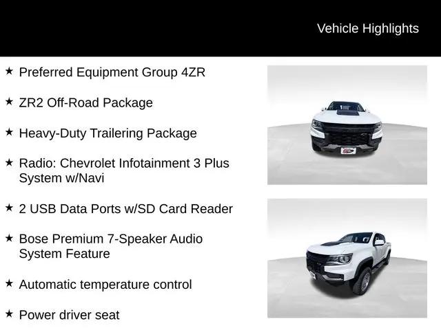 2021 Chevrolet Colorado 4WD Crew Cab Short Box ZR2