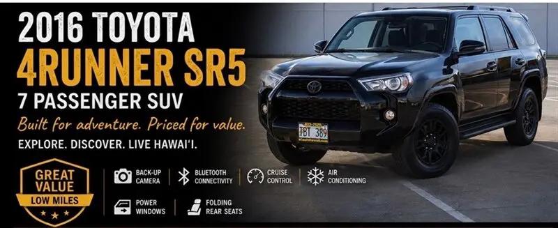 2016 Toyota 4Runner SR5 for sale in Honolulu, HI
