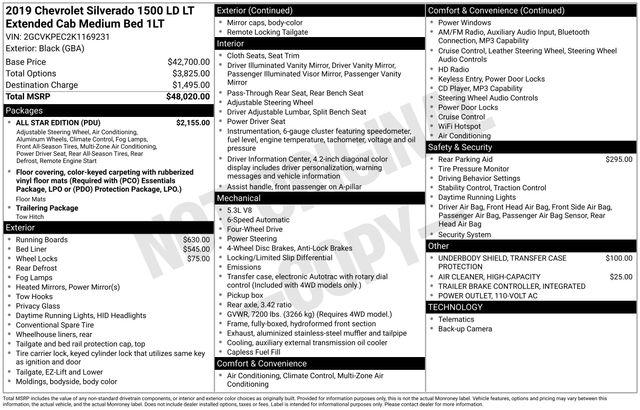2019 Chevrolet Silverado 1500 LD LT