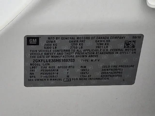 2017 GMC Terrain SLT