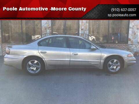 2002 Pontiac Bonneville SLE for sale in Laurinburg, NC