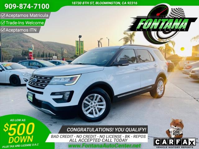 2016 Ford Explorer XLT for sale in Bloomington, CA