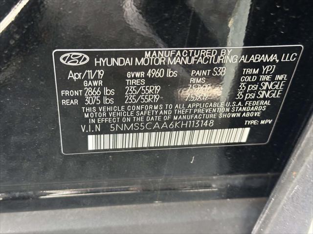 2019 Hyundai Santa Fe Ultimate 2.0T