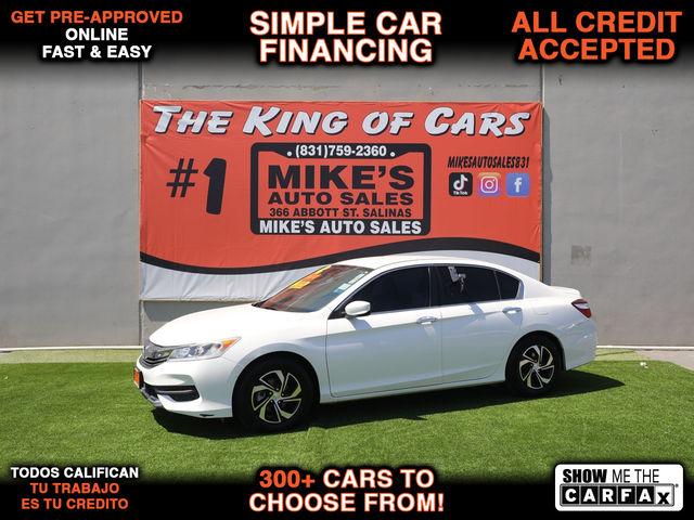 2017 Honda Accord LX for sale in Salinas, CA