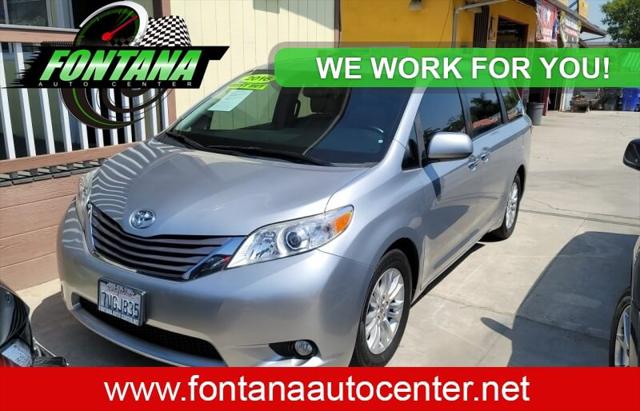2016 Toyota Sienna XLE Premium 8 Passenger for sale in Bloomington, CA