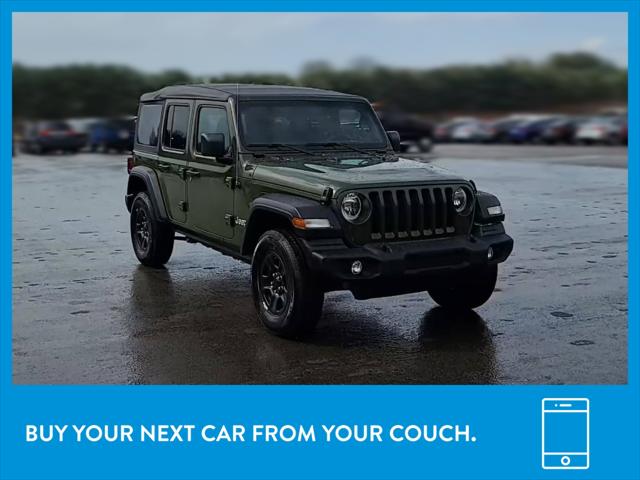 Used 2021 Jeep Wrangler Unlimited Sport for sale in Mountain View, CA -  1C4HJXDN2MW529631