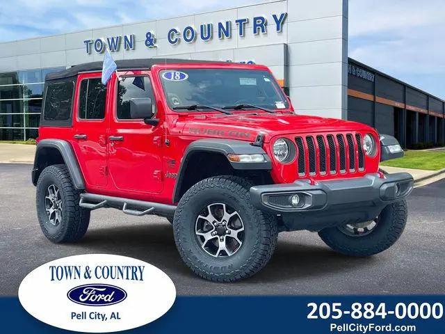2018 Jeep Wrangler Unlimited Rubicon 4x4 for sale in Pell City, AL