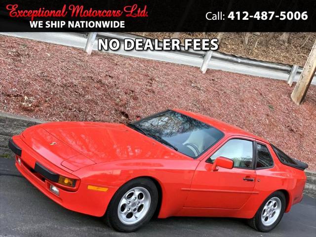 Used 1986 Porsche 944 2dr Coupe 5 Spd For Sale In Glenshaw Pa Wp0aa0946gn