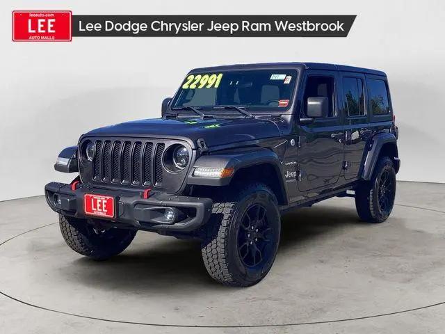 2018 Jeep Wrangler Unlimited Sahara 4x4 for sale in Westbrook, ME