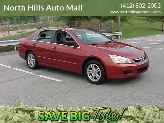 2007 Honda Accord 2.4 EX for sale in Pittsburgh, PA