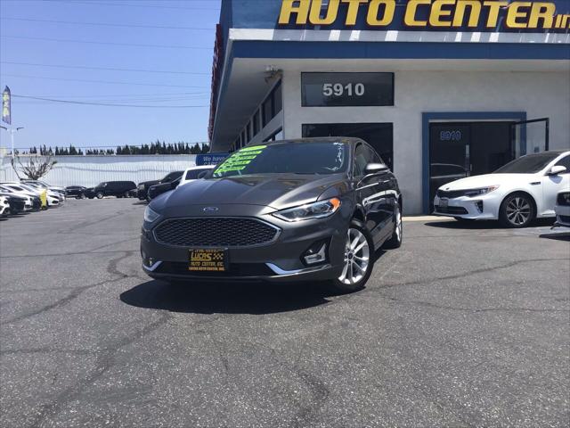 2019 Ford Fusion Energi Titanium for sale in South Gate, CA