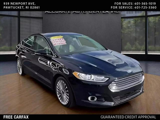 2016 Ford Fusion Titanium for sale in PAWTUCKET, RI