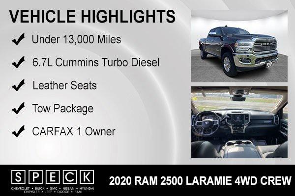 2020 Jeep Ram 2500 Laramie Crew Cab 4x4 6'4" Box