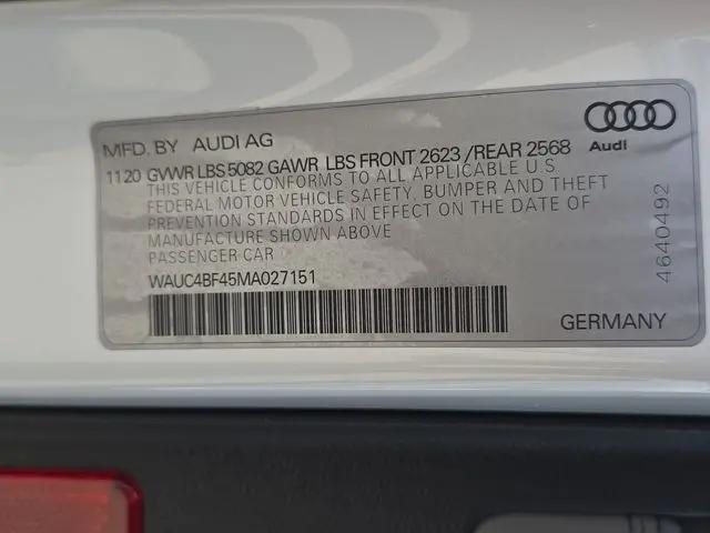 2021 Audi S4 Prestige TFSI quattro Tiptronic