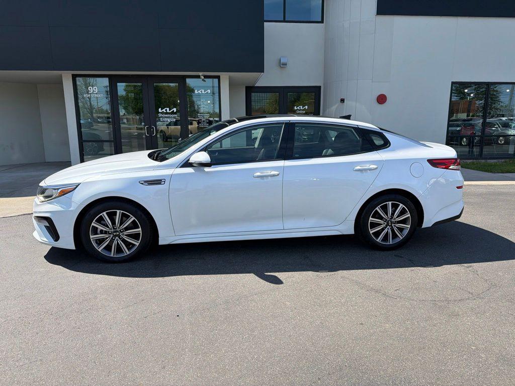 Used 2019 Kia Optima EX with VIN 5XXGU4L16KG333299 for sale in East Hartford, CT