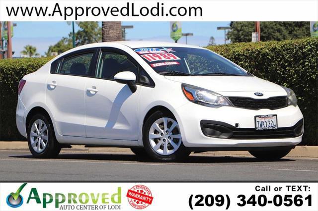 Used 14 Kia Rio Lx For Sale In Greenville Sc Knadm4a38e