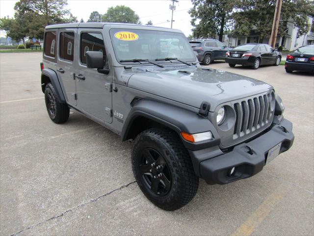 2018 Jeep Wrangler Unlimited Sport S 4x4