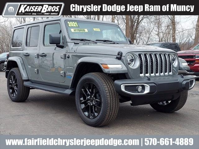 2021 Jeep Wrangler 4xe Unlimited Sahara 4x4