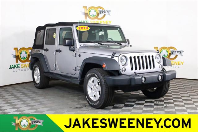 2018 Jeep Wrangler JK Unlimited Sport S for sale in Cincinnati, OH