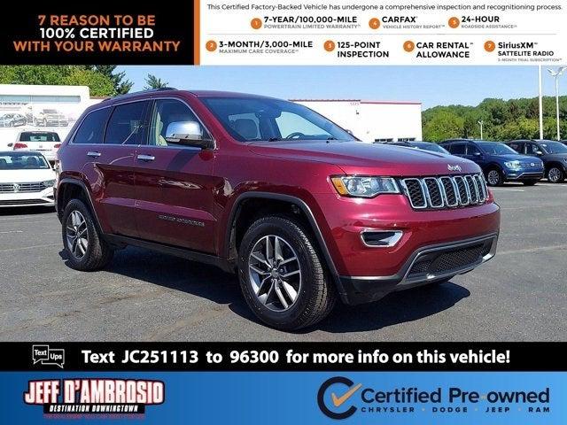 2018 Jeep Grand Cherokee Limited 4x4 2018 Jeep Grand Cherokee Limited 4x4