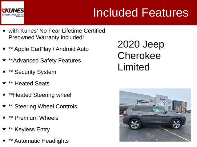 2020 Jeep Cherokee Limited 4X4