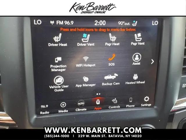 2018 Ram 1500 Night Crew Cab 4x4 5'7" Box