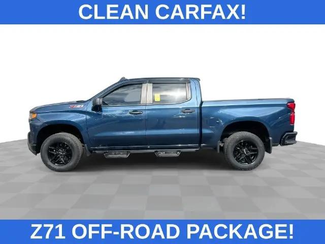 2021 Chevrolet Silverado 1500 4WD Crew Cab Short Bed Custom Trail Boss for sale in Ballston Spa, NY