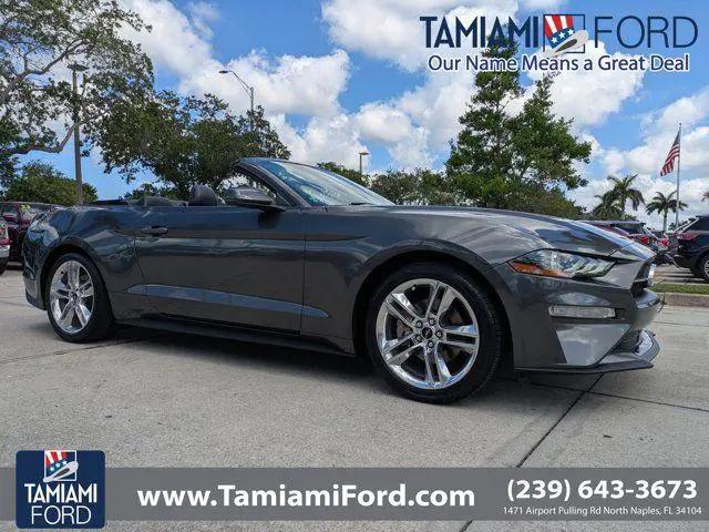 2020 Ford Mustang EcoBoost Premium Convertible for sale in Naples, FL